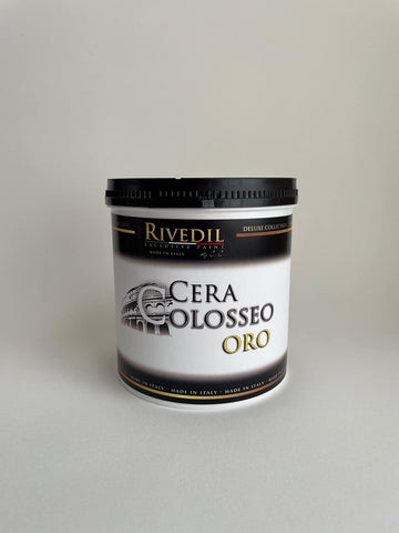 Universal Light Gold Metallic Wax for Venetian Plaster Protection and Enhancement, Wall and Ceiling Protection - 1 Qt